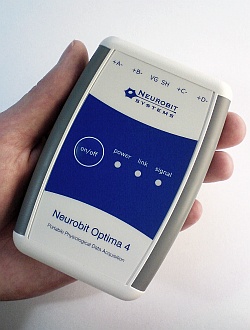 Neurobit Optima - Équipement portable pour le neurofeedback et le biofeedback