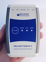 Neurobit Optima - portable neurofeedback and biofeedback equipment