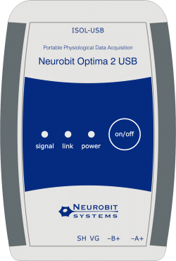 Neurobit Optima 2 USB - Equipamento porttil para neurofeedback, biofeedback e medio de sinais fisiolgicos